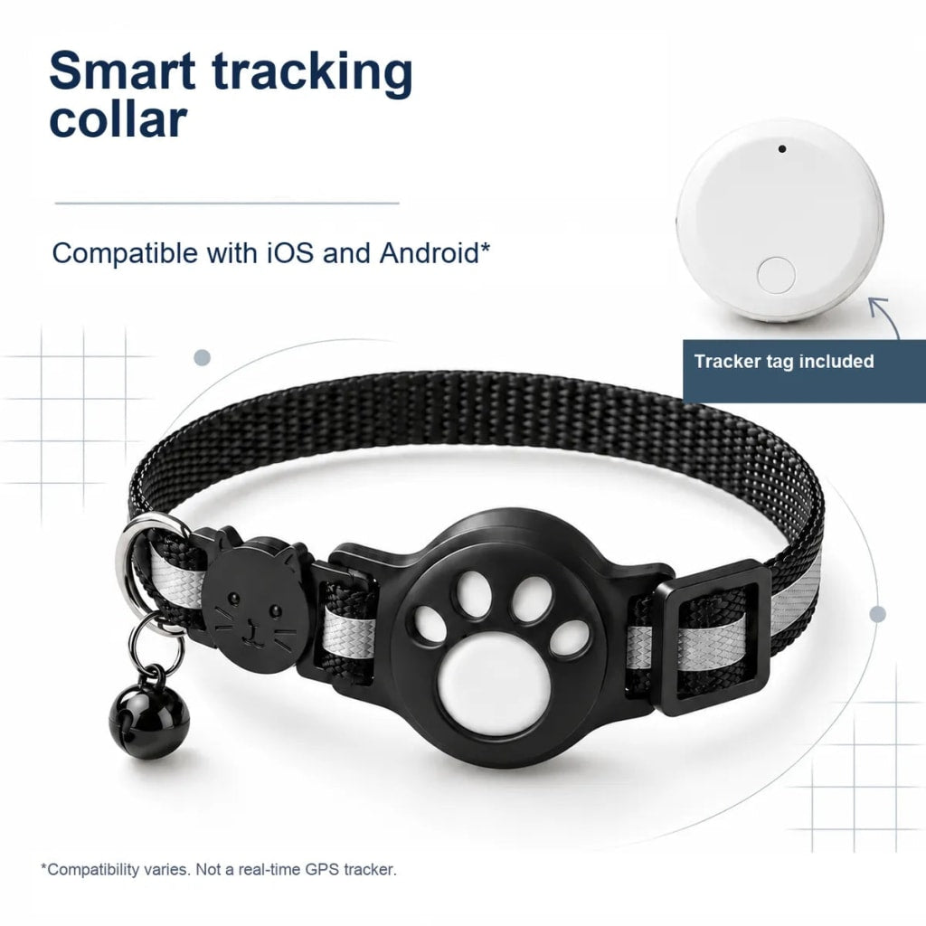 GPS Cat Collar Reflective Adjustable
