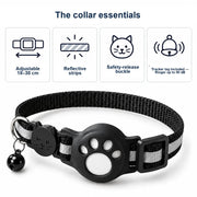 GPS Cat Collar Reflective Adjustable