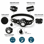 GPS Cat Collar Reflective Adjustable