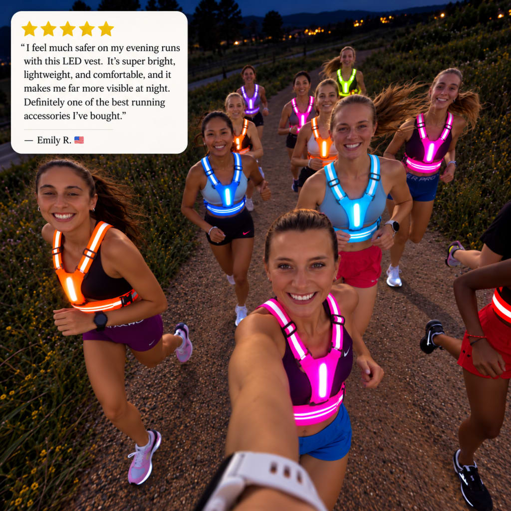 LED Running Vest ™