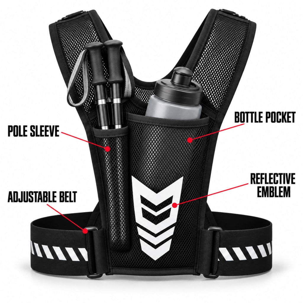 Hands-Free Reflective Running Vest™